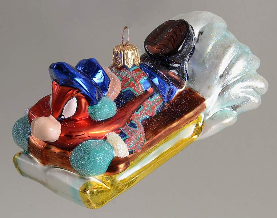 Warner Brothers Yosemite Sam Sled - No Box by Christopher Radko-1