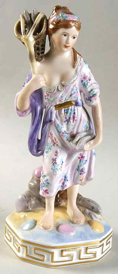 Four Ancient Elements Water-Pink Dress - Boxed by Royal Crown Derby-1