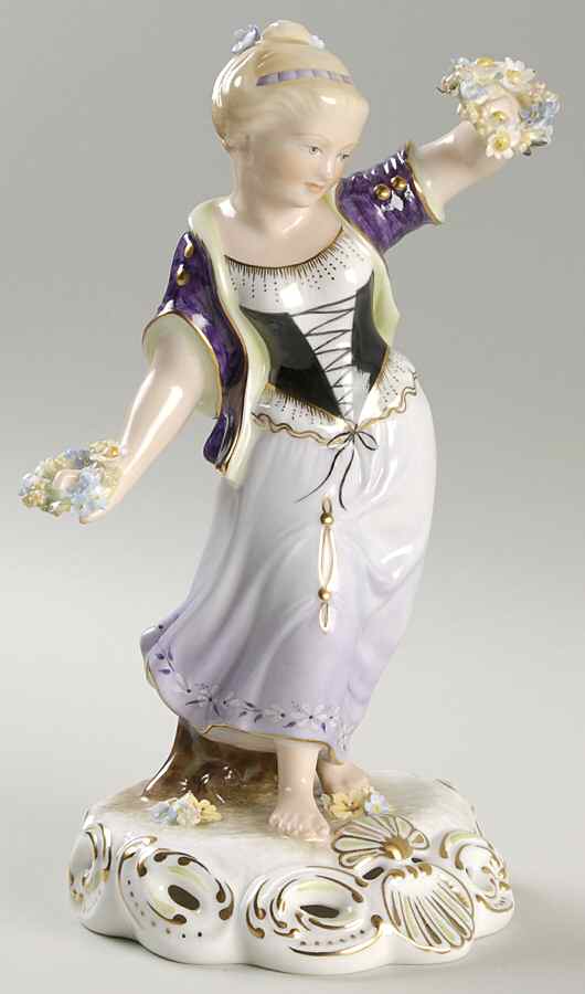 Four Seasons Spring - Purple - No Box by Royal Crown Derby-1