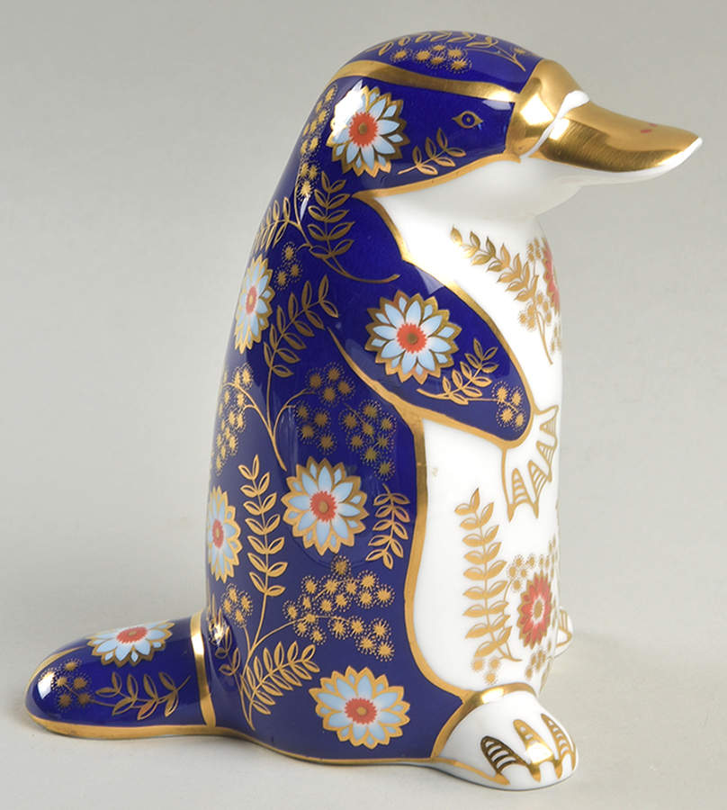 Imari Paperweight Collection Platypus - No Box by Royal Crown Derby-1