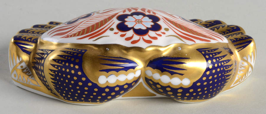 Imari Paperweight Collection Crab-No Stopper - No Box 39a by Royal Crown Derby-1