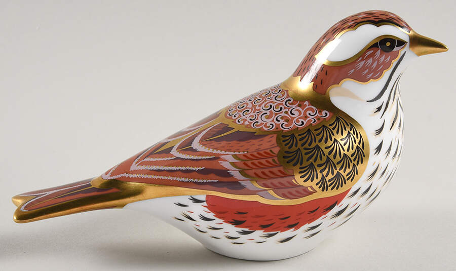 Imari Paperweight Collection Redwing - No Box by Royal Crown Derby-1