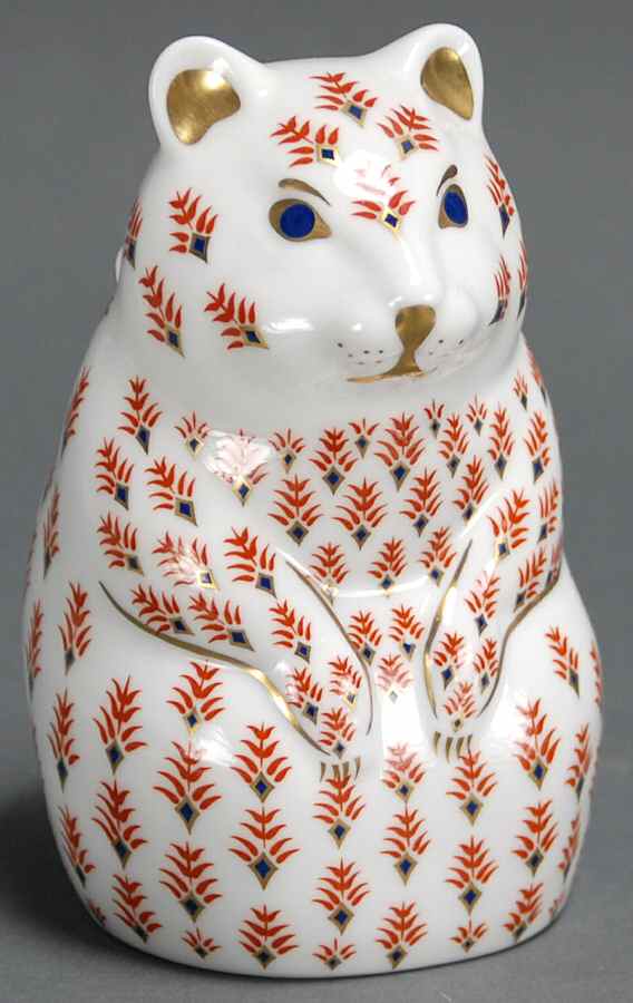 Imari Paperweight Collection Hamster (Hampster) - Boxed by Royal Crown Derby-1