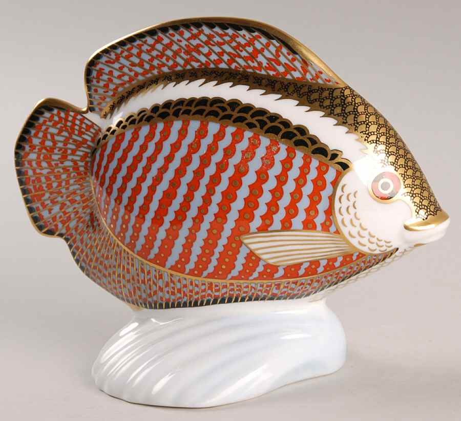 Tropical Fish Collection Gourami - Boxed by Royal Crown Derby-1