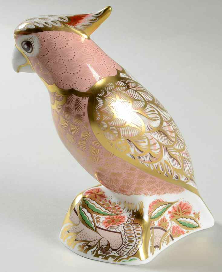 Imari Paperweight Collection Cockatoo - No Box by Royal Crown Derby-1