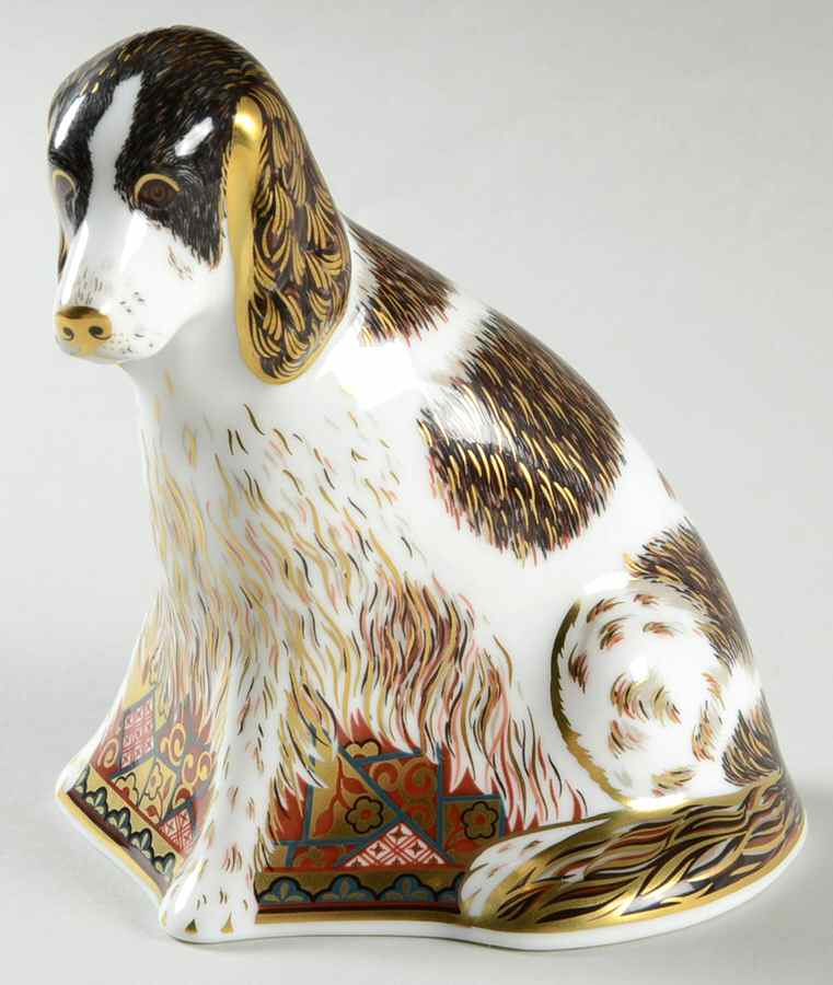 Imari Paperweight Collection Molly-Dog  Guild Exclusive - With Box Bx331 by Royal Crown Derby-1