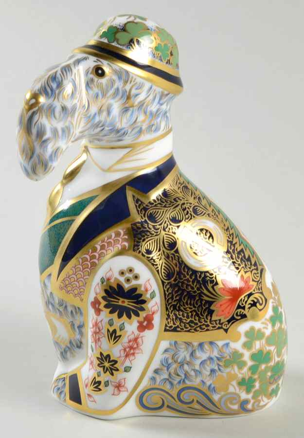 Sinclair's National Dogs Kerry - Irish Blue - No Box by Royal Crown Derby-1