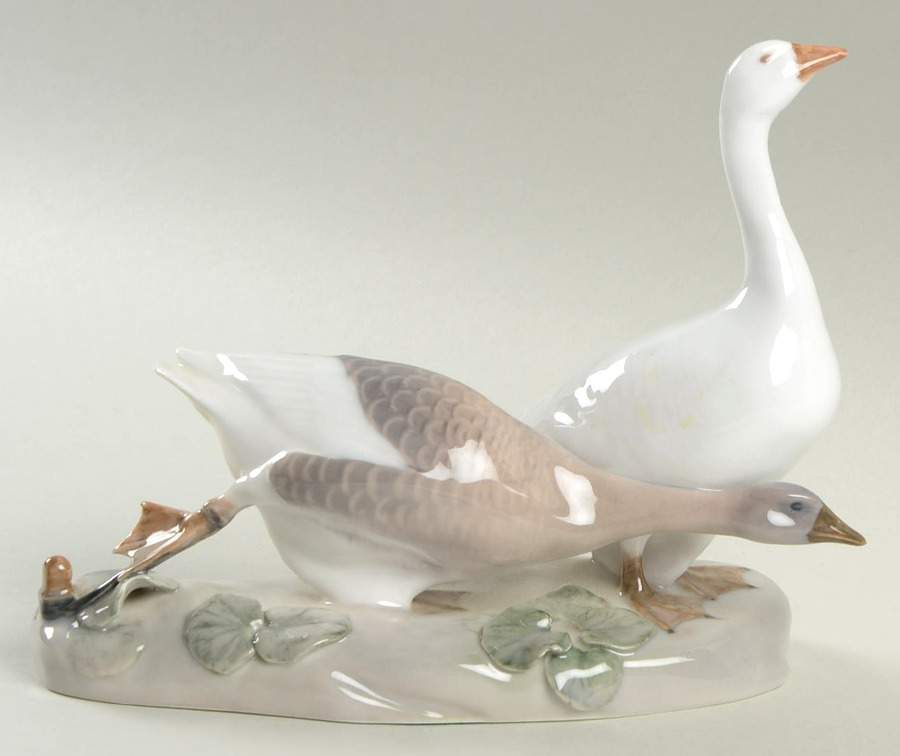 Birds Geese - No Box by Royal Copenhagen-1