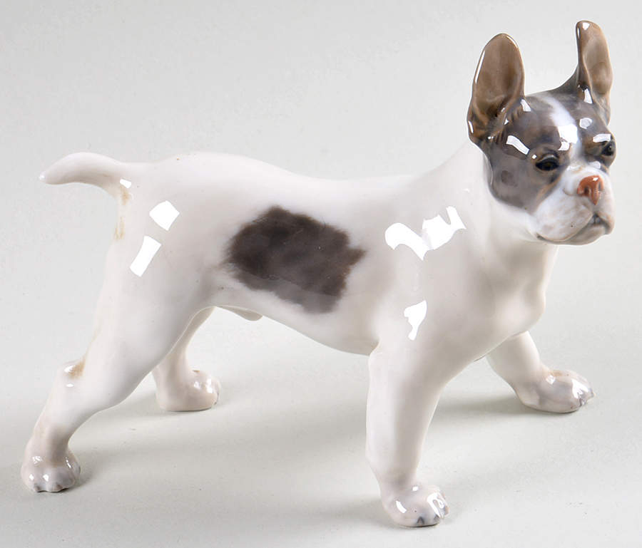 Dogs Boston Terrier - No Box by Royal Copenhagen-1