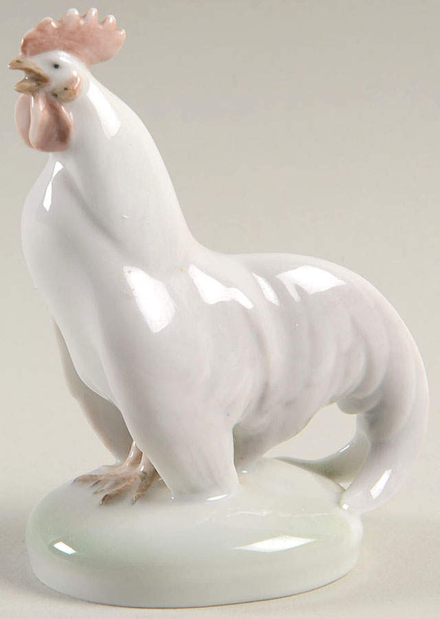 Birds Cock Head Up - No Box by Royal Copenhagen-1