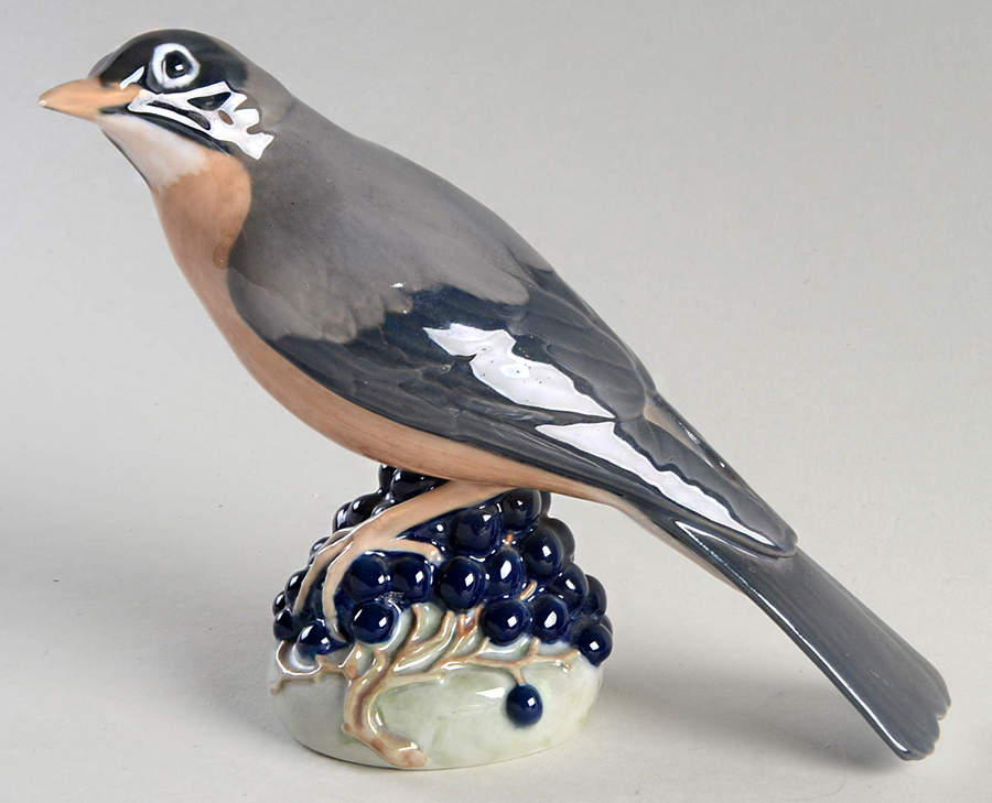Birds Redwing - No Box by Royal Copenhagen-1