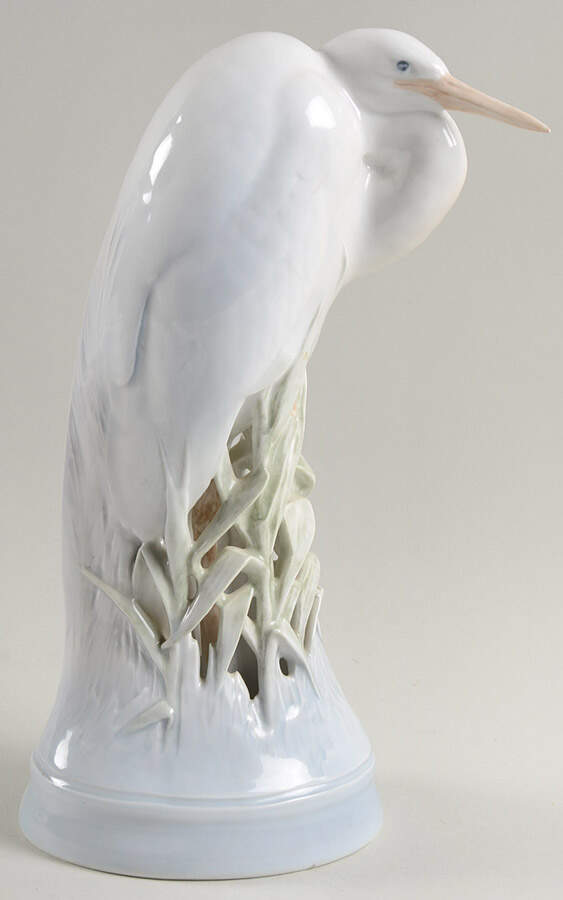Birds Heron - No Box by Royal Copenhagen-1
