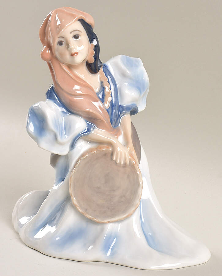 World Life Gypsy Girl - No Box by Royal Copenhagen-1
