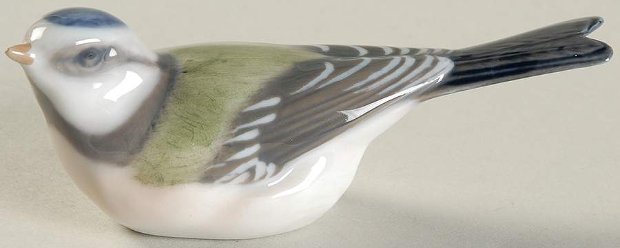 Birds Bluetit - No Box by Royal Copenhagen-1