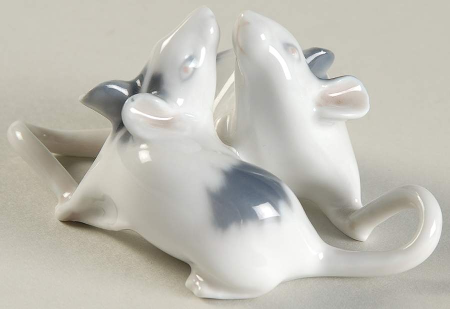 Animals-Other Mice-Pair - No Box by Royal Copenhagen-1