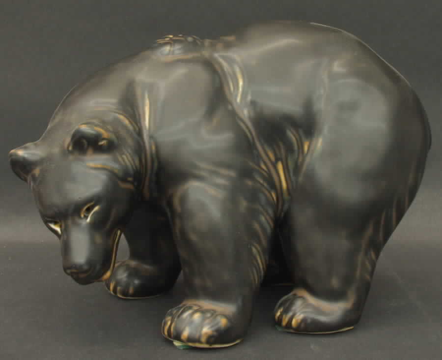 Stoneware Bear Standing - No Box by Royal Copenhagen-1
