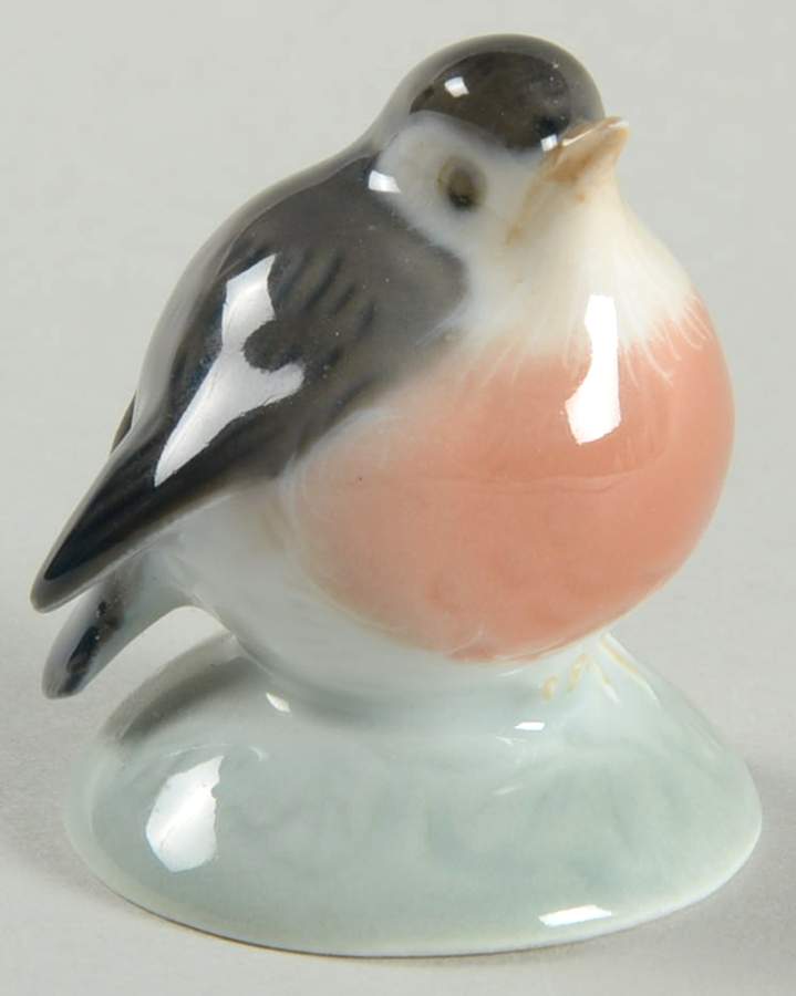 Birds Robin - No Box by Royal Copenhagen-1