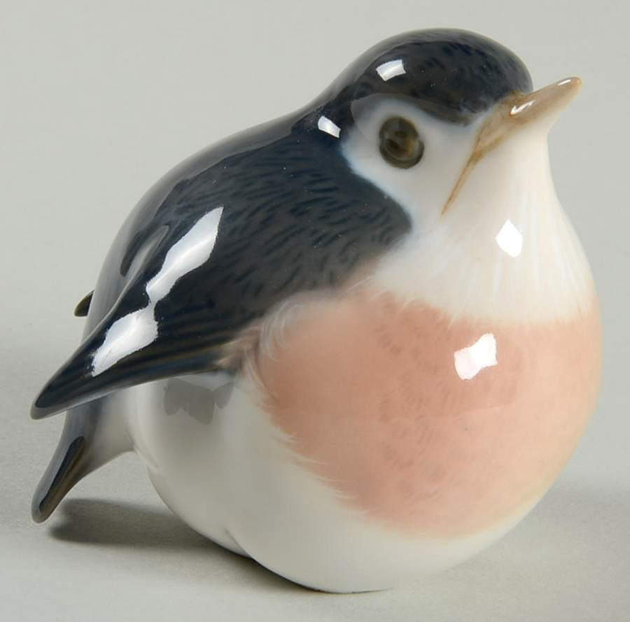 Birds Robin - No Box by Royal Copenhagen-1