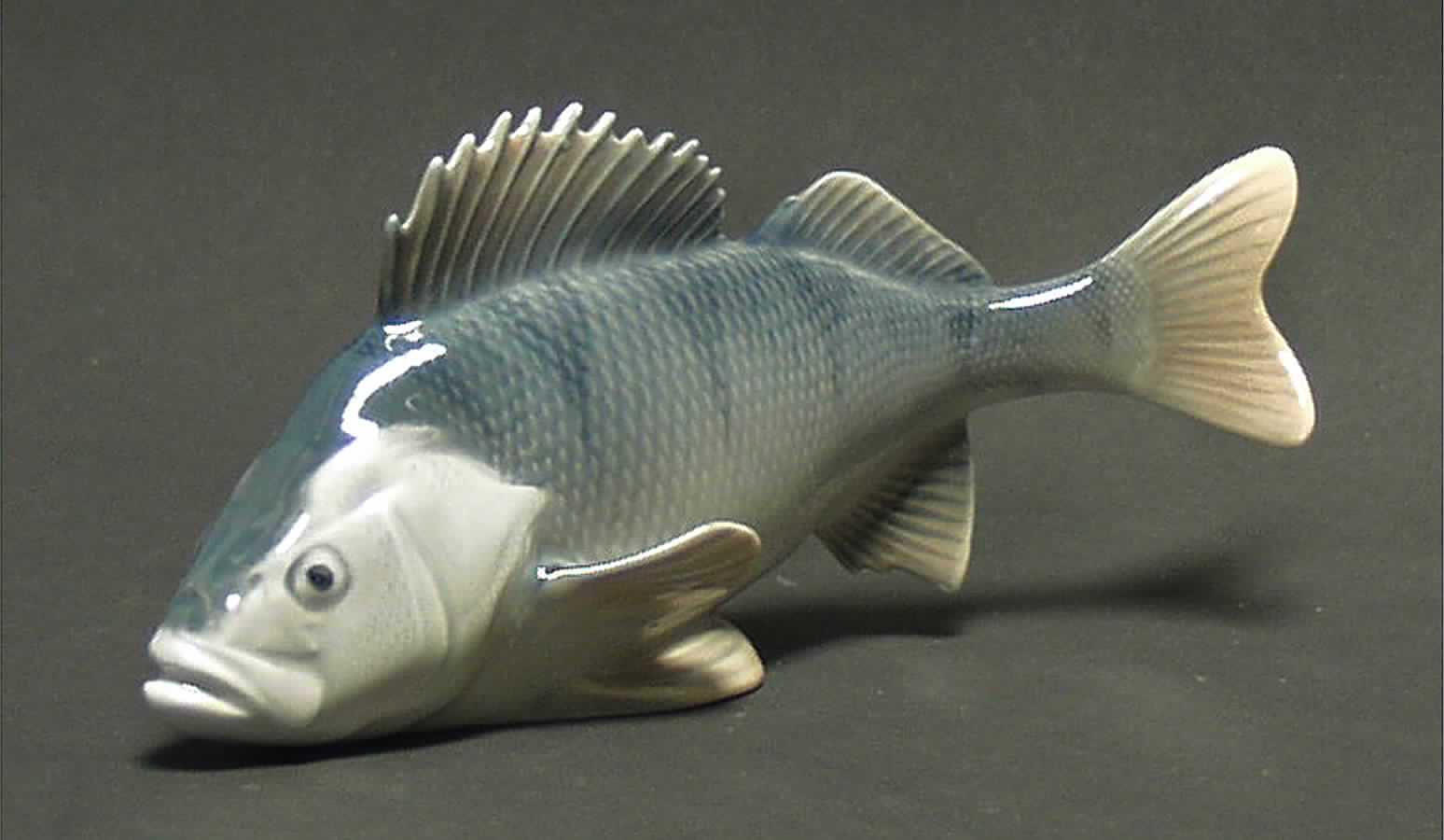 Animals-Aquatic Perch - No Box by Royal Copenhagen-1