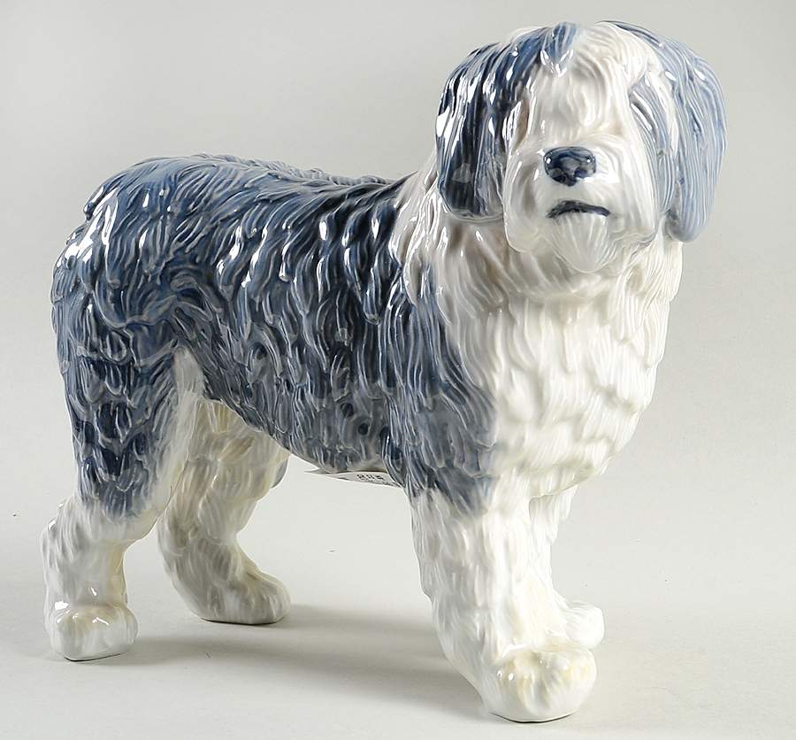 Dogs Old English Sheepdog - No Box by Royal Copenhagen-1