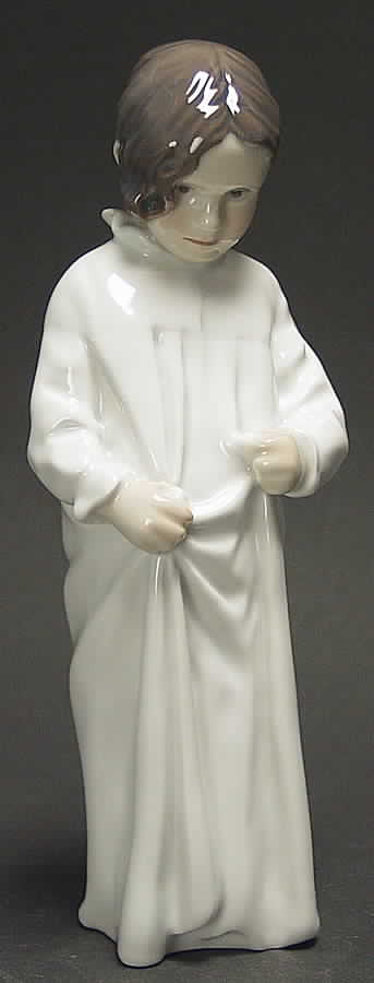 Children Good Morning-Girl In Nightdress - No Box by Royal Copenhagen-1