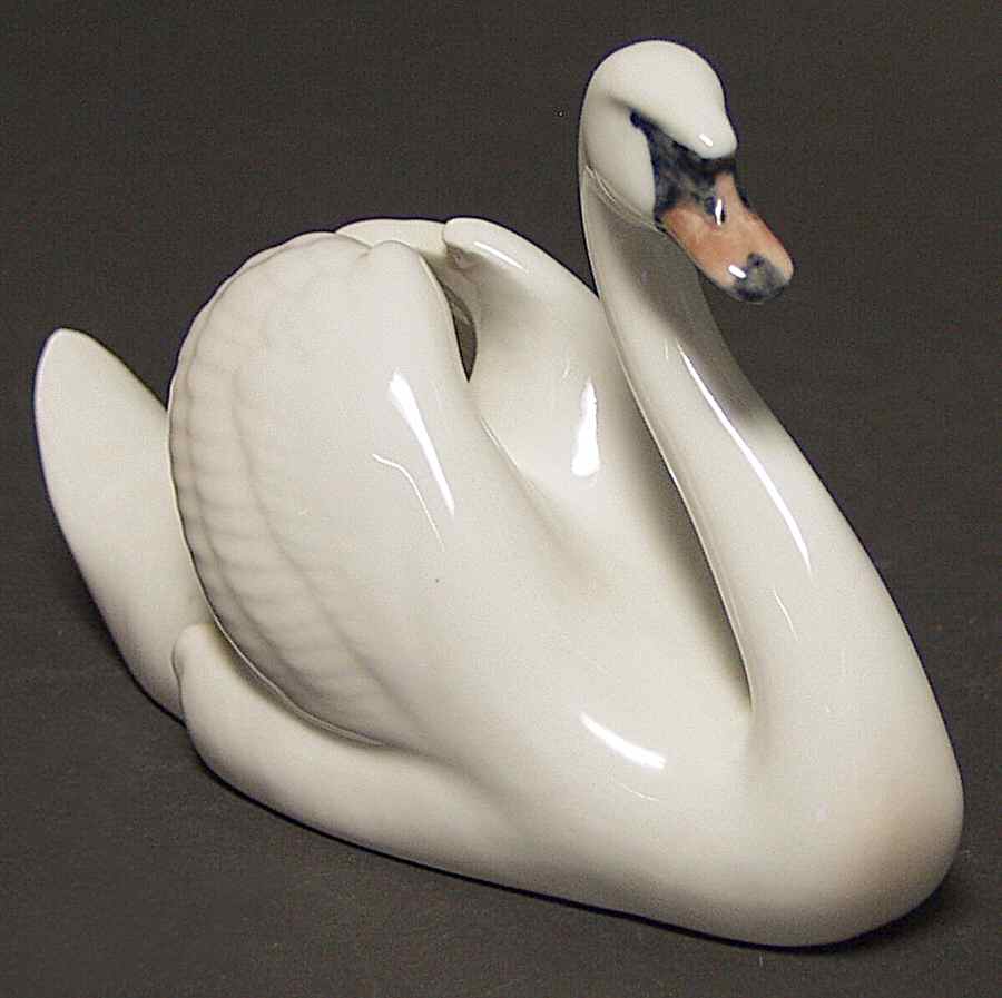 Birds Swan - No Box by Royal Copenhagen-1