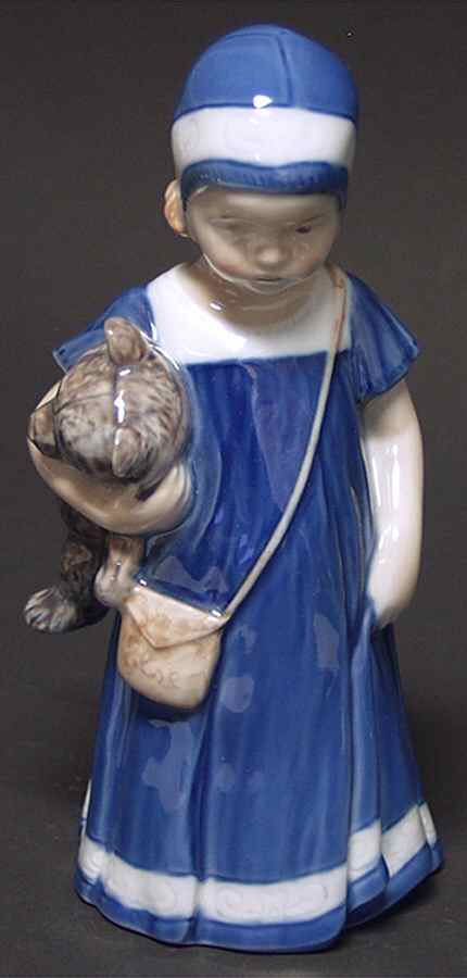 Children Else With Teddy - No Box by Royal Copenhagen-1