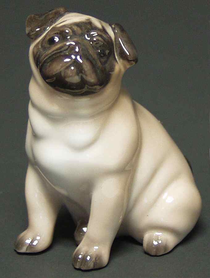 Dogs Pug - No Box by Royal Copenhagen-1