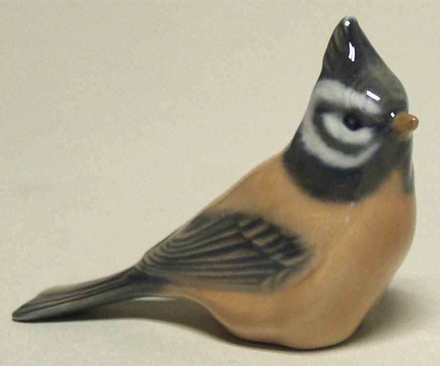 Birds Crested Tit - No Box by Royal Copenhagen-1