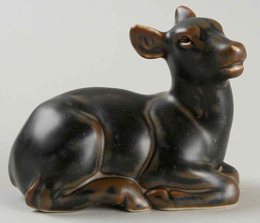 Stoneware Fawn - No Box by Royal Copenhagen-1