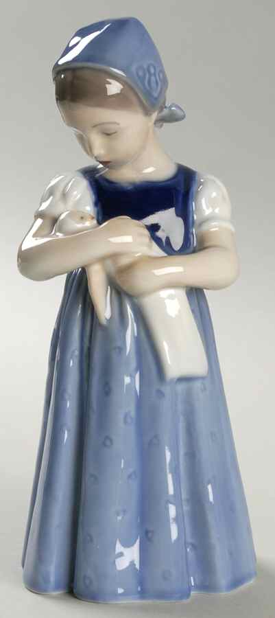 Children Mary-Blue Dress - No Box by Royal Copenhagen-1