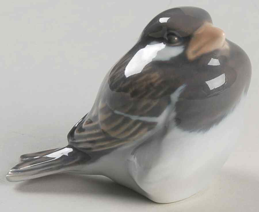 Birds Sparrow - No Box by Royal Copenhagen-1