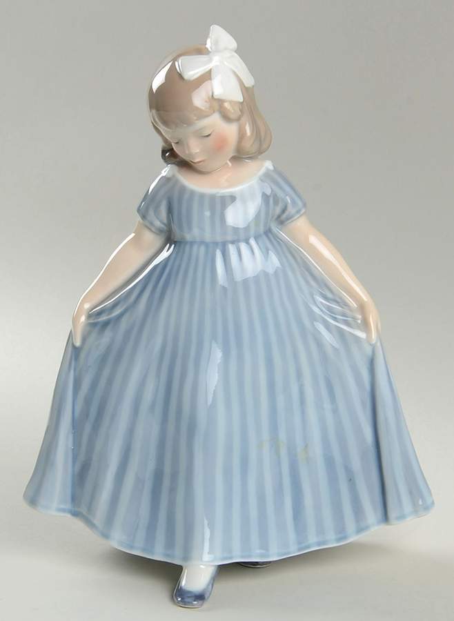 Children Dancing Girl - No Box by Royal Copenhagen-1
