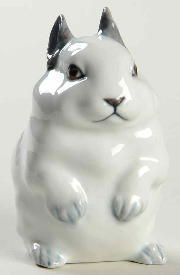 Animals-Farm and Domestic Rabbit Sitting - No Box by Royal Copenhagen-1