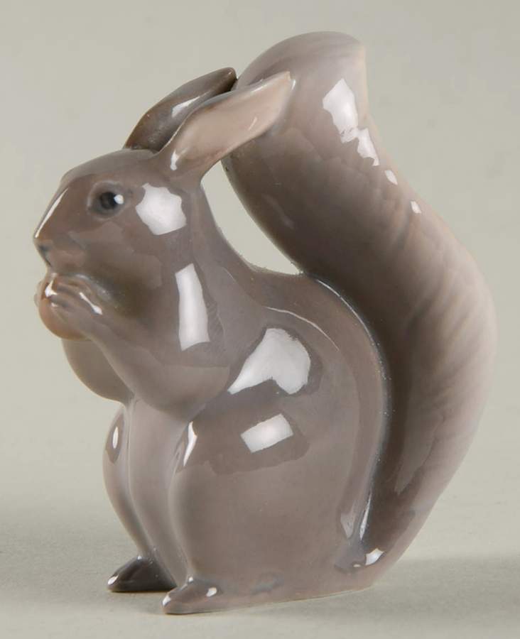 Animals-Other Squirrel With Nut - No Box by Royal Copenhagen-1