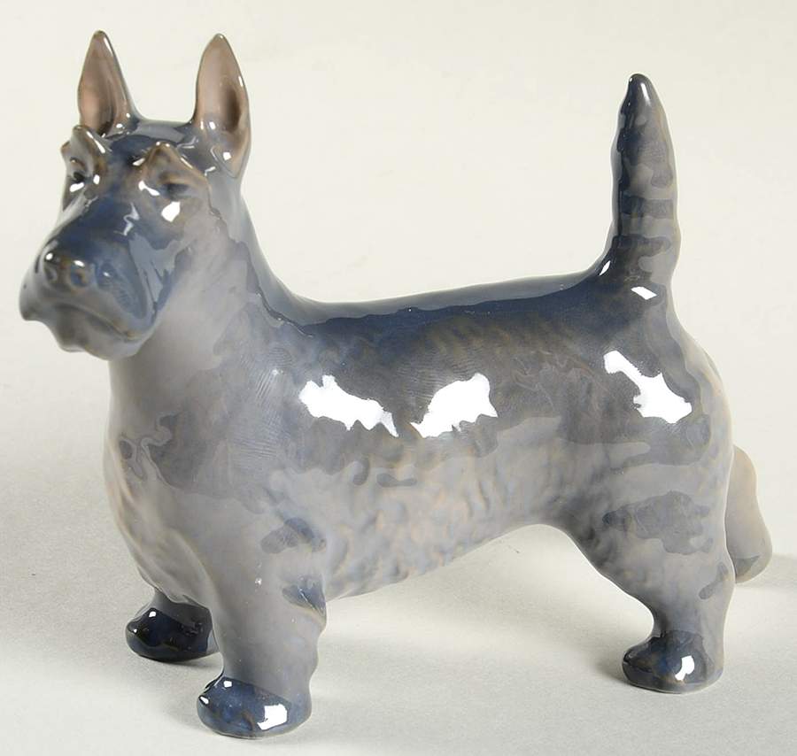 Dogs Scottish Terrier Standing - No Box by Royal Copenhagen-1