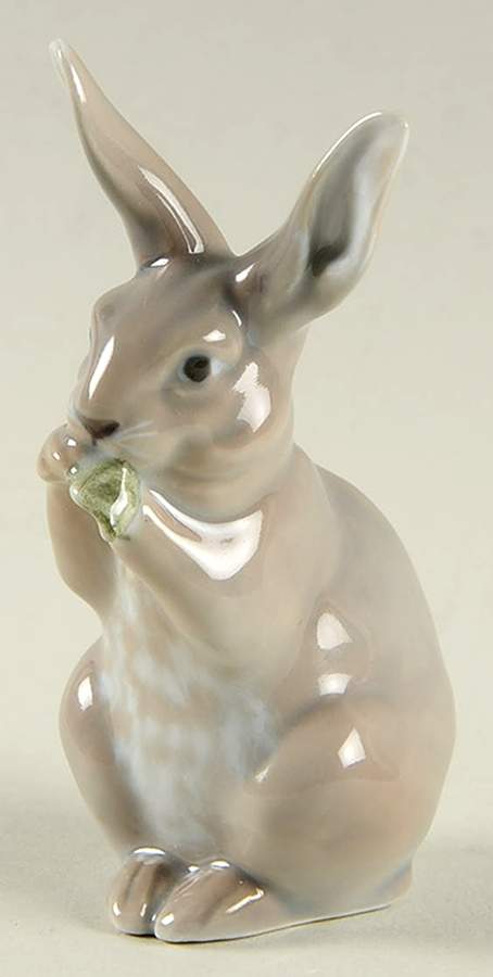 Animals-Farm and Domestic Rabbit-Brown - No Box by Royal Copenhagen-1