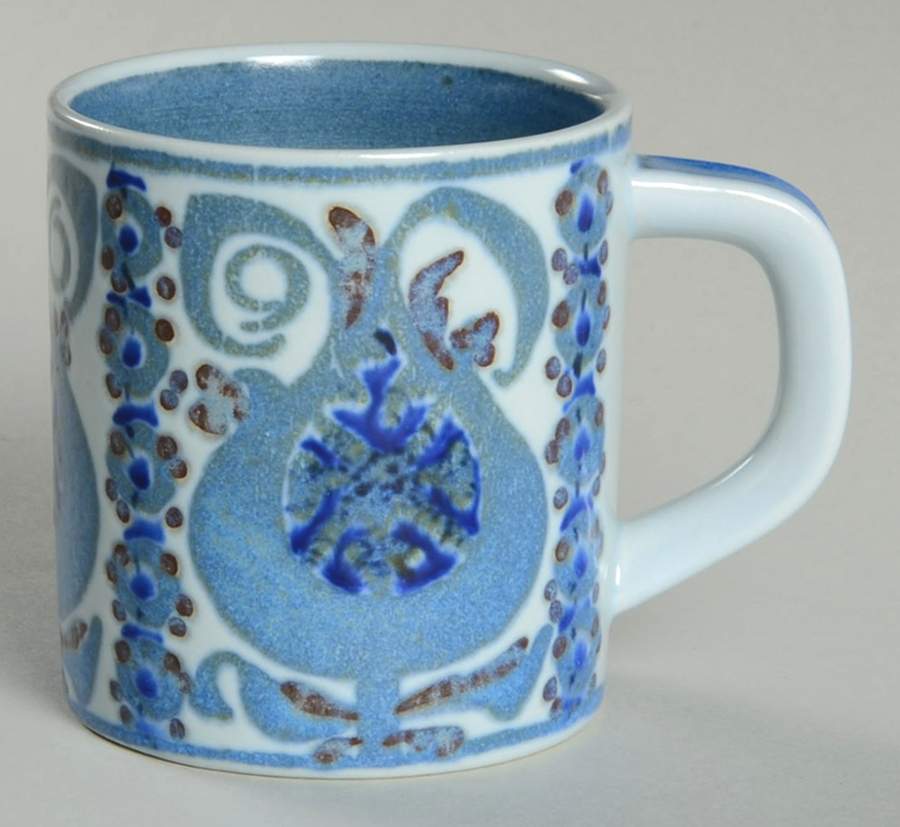 Annual Mug-Small 1969 By Nils Thorsson - No Box by Royal Copenhagen-1