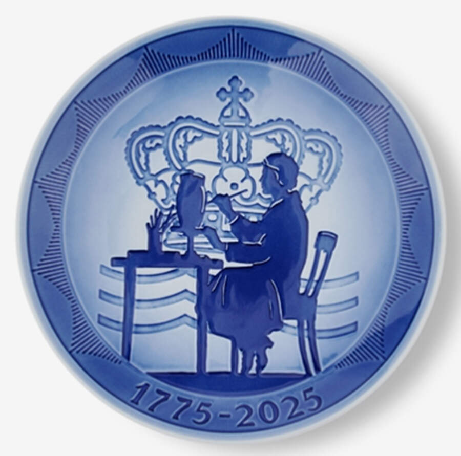 Single Release Commemorative Plates Anniversary Plate 1775-2025 - No Box by Royal Copenhagen-1