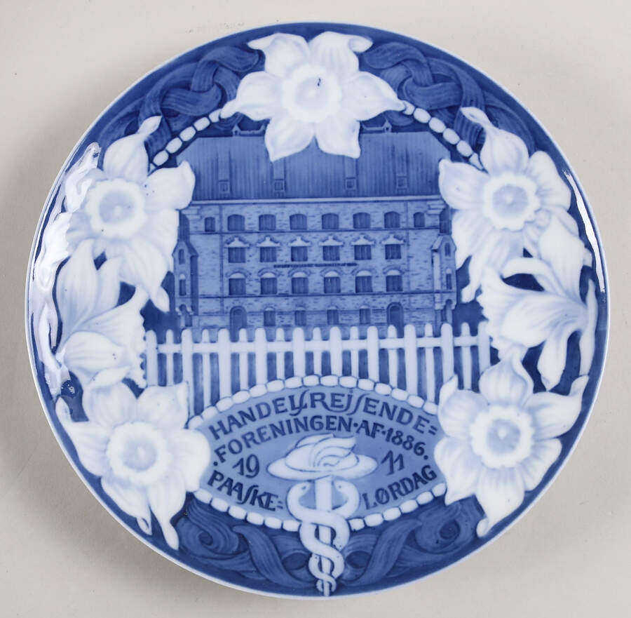 Single Release Commemorative Plates Opening Of Assoc Commercial Travelers - No Box by Royal Copenhagen-1