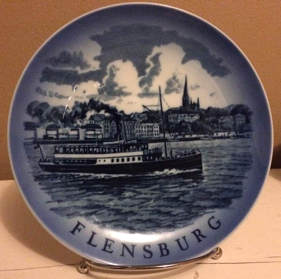 Single Release Commemorative Plates Flensburg - No Box by Royal Copenhagen-1