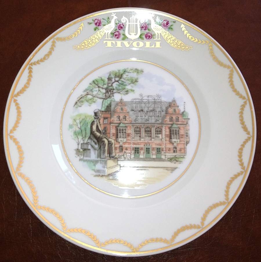 Single Release Commemorative Plates Memories Of Tivoli - No Box by Royal Copenhagen-1