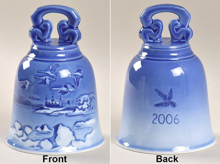 Christmas Bell Kronberg Castle - No Box by Royal Copenhagen-1