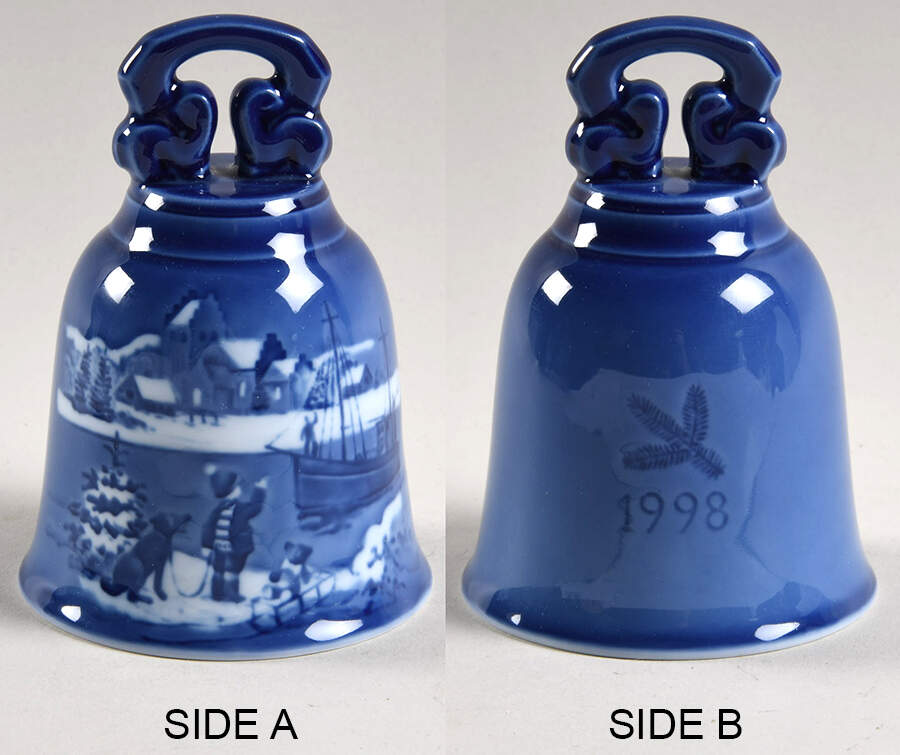 Christmas Bell Welcome Home - No Box by Royal Copenhagen-1