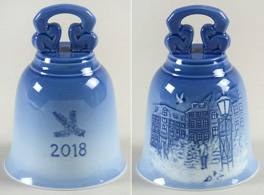 Christmas Bell Christmas Tree Market - No Box by Royal Copenhagen-1