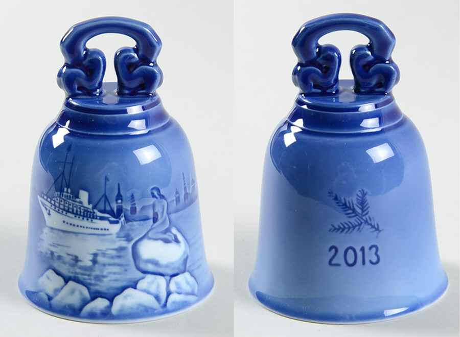 Christmas Bell Little Mermaid - Boxed by Royal Copenhagen-1