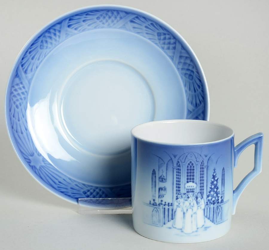 Christmas Cup & Saucer Festival Of Santa Lucia - Boxed by Royal Copenhagen-1