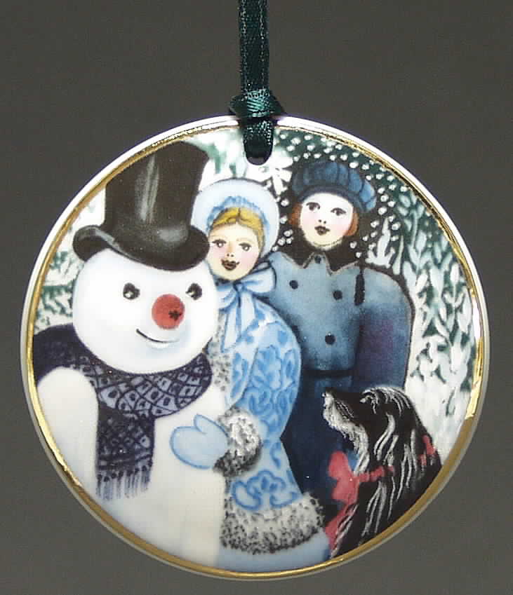 Christmas In Denmark Snowman - No Box by Royal Copenhagen-1