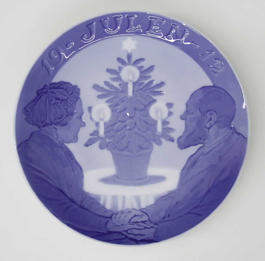 Annual Christmas Plate Christmas Tree - No Box by Royal Copenhagen-1