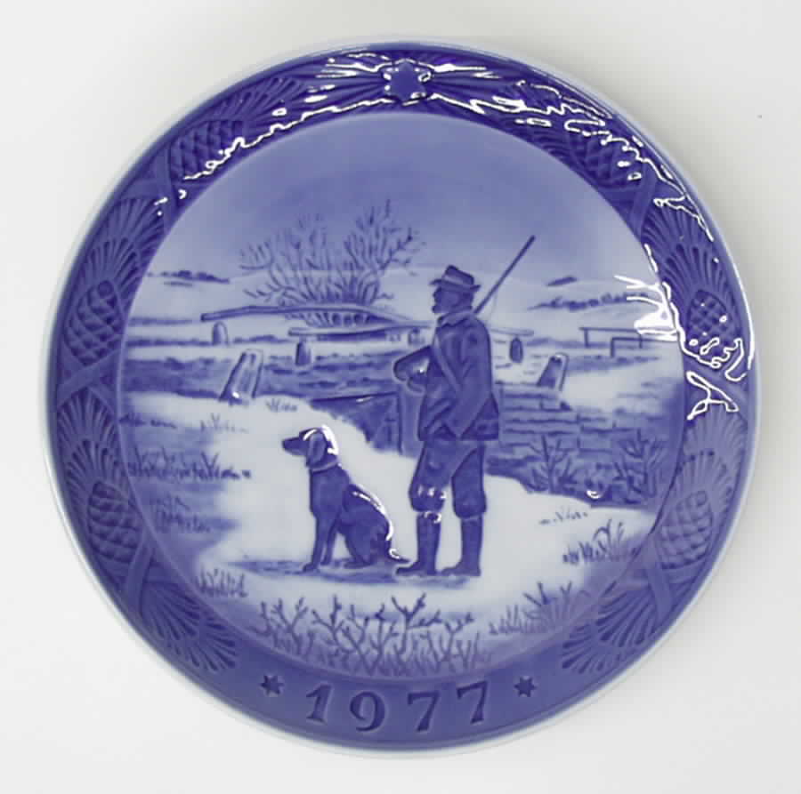 Annual Christmas Plate Immervad Bridge - No Box by Royal Copenhagen-1